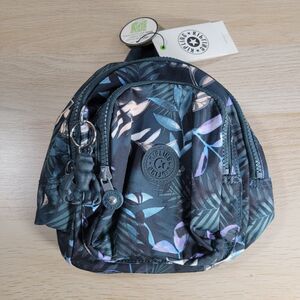 Kipling Delia Compact Backpack Bag Moonlit Forest Day Pack Monkey Hang Tag NWT
